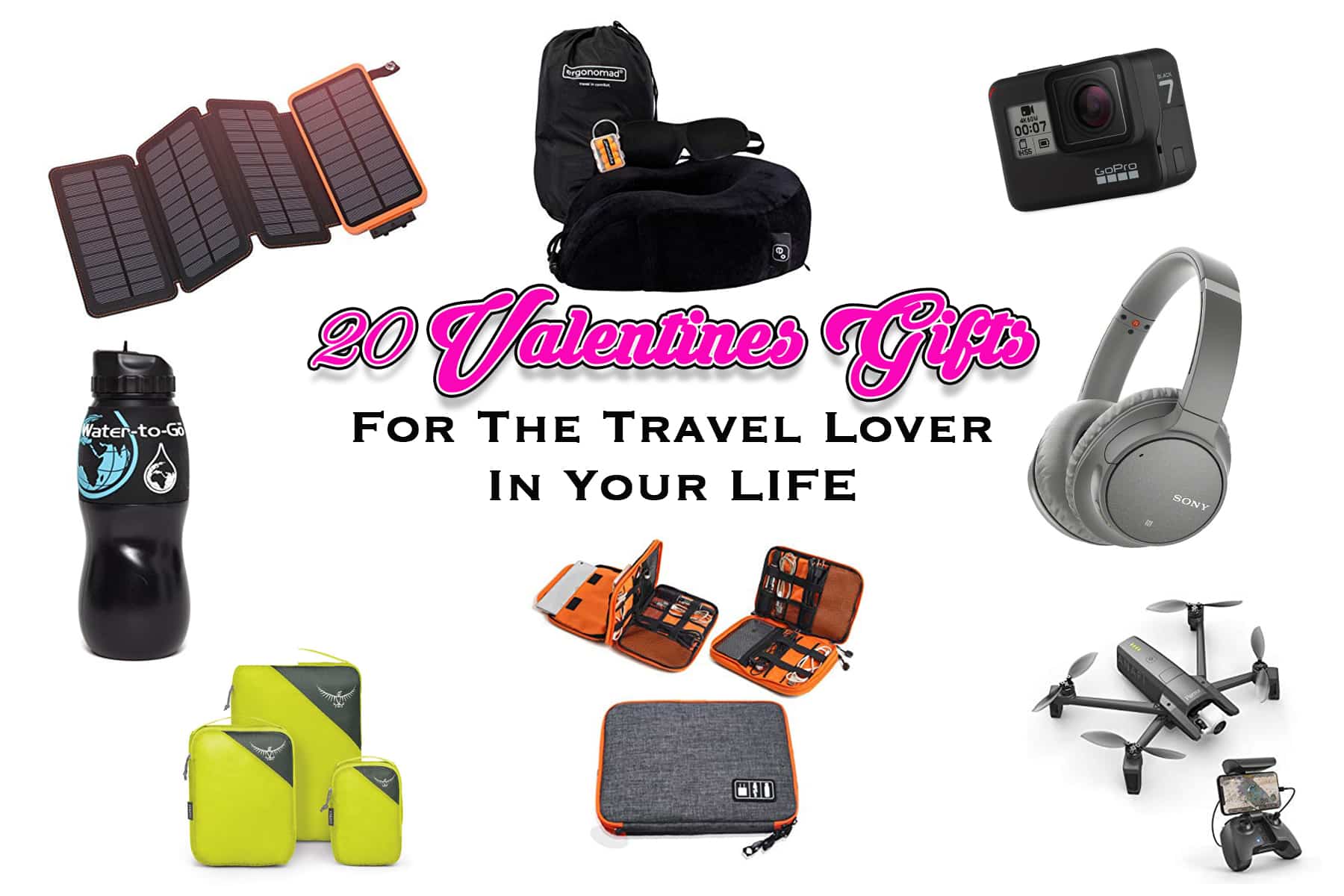 20 Valentines day Gifts For the travel lover in your life - one epic road trip blog