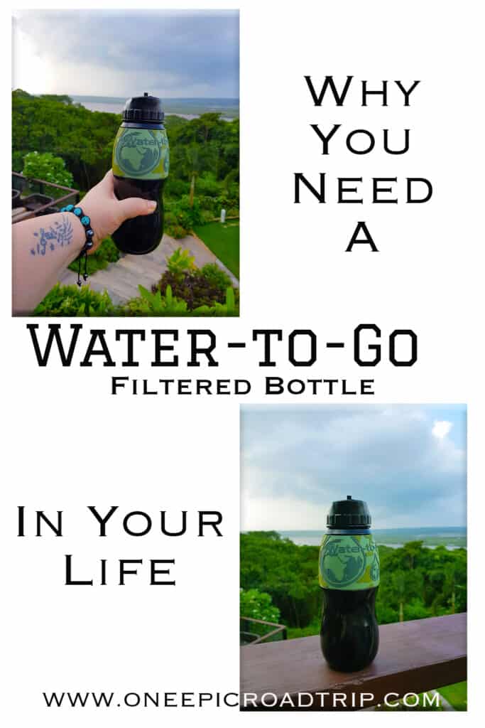 Water to Go Filtered Bottle Review - one epic road Trip - P2