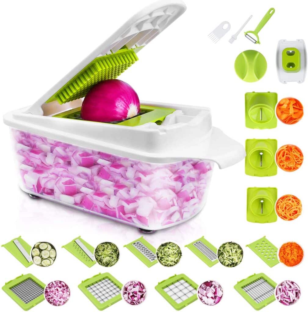 Gifts for Foodies and Cooks -23 Pieces Vegetable Cutter