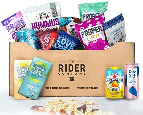 Best Gifts for Foodies, Cooks and Foodstagrammers Healthy Snack Box with Vegan Chocolate and Vegan Sweets